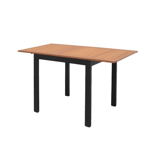 MESA NATUUR 75-126X70X75 SCANCOM ALUM/MADER 134560
