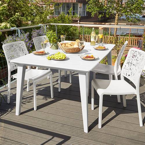 MESA CURVER LIMA 157X98X74 BLNACA 226534