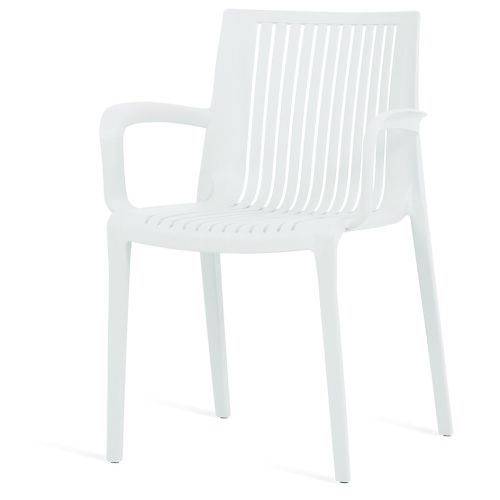 SILLA NATUUR DALLAS POLIPROP BLANC