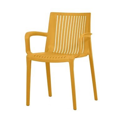 SILLA NATUUR DALLAS POLIPROP MOSTAZA