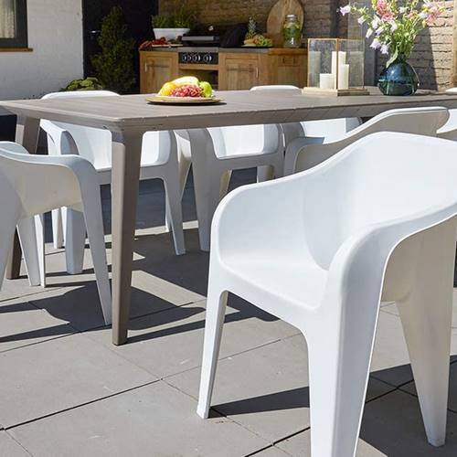SILLA CURVER ALMERIA BLANC 230818