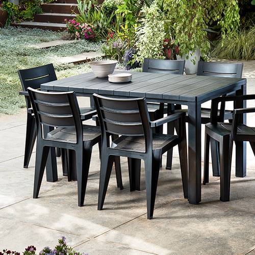 SILLA CURVER JULIE GRAFITO 246188