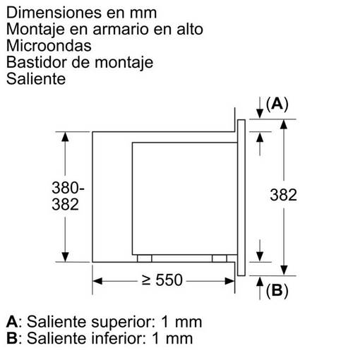 MICROONDAS BALAY 3WMX1918