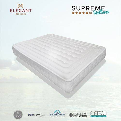 COLCHON ELEG SUPREME WELLNESS 150X190