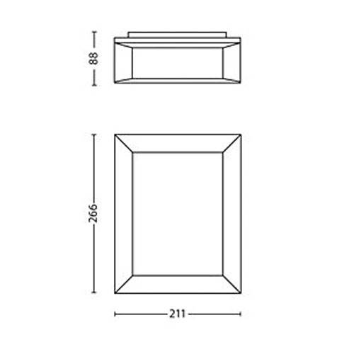 APLIQUE PHILIPS KARP 1X6W ANTRACITA 1729393P3