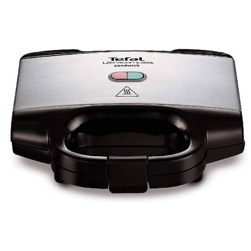 SANDWICHERA TEFAL SM155212 NEGRO INOX