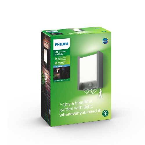 APLIQUE PHILIPS ARBOUR IR 4000K ANTRACIT 1646193P3