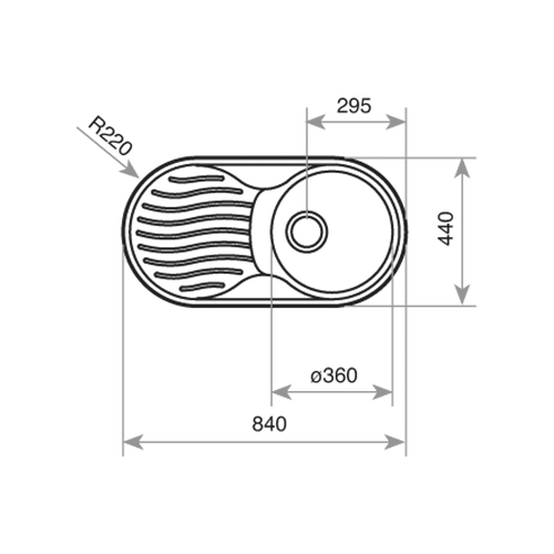 FREGADERO TEKA 10110005 DR-80 1C 1E REV 31/2 C/R
