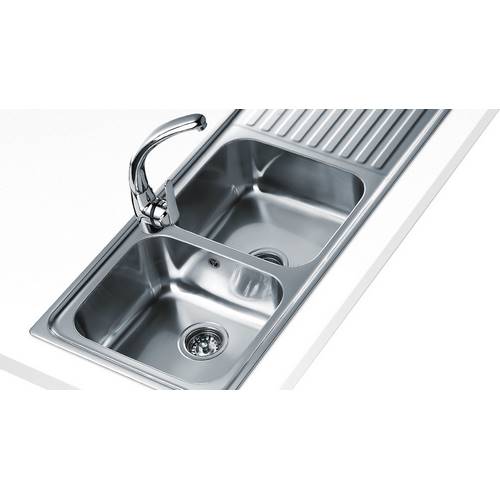 FREGADERO TEKA 10119001 CLASSIC 2C1E INOX