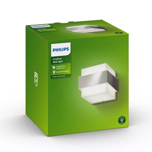 APLIQUE PHILIPS SHOVEL 1X42W INOX 1733547PN