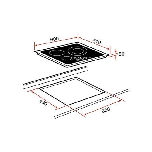 VITROCERAMICA TEKA IRS633 10208081