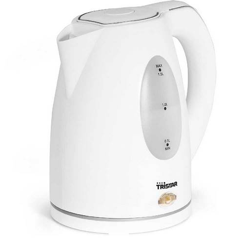 HERVIDOR TRISTAR WK1324 BLAN 1,5L 2000W