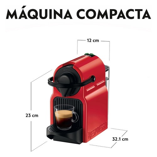CAFETERA KRUPS XN1005NC INISSIA ROJA