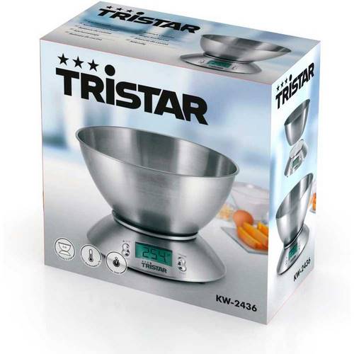 BASCULA TRISTAR KW2436 COCINA 5KG 2L TZA MEDIDORA