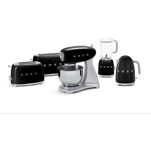TOSTADOR SMEG TSF01BLEU NEGRA 2 REBANAS