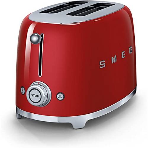 TOSTADOR SMEG TSF01RDEU ROJA 2 REBANAS