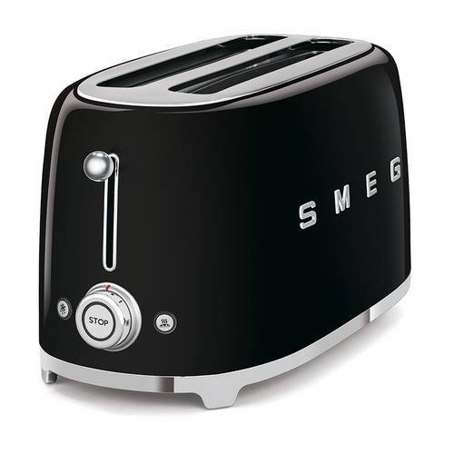 TOSTADOR SMEG TSF02BLEU NEGRA 4 REBANAD