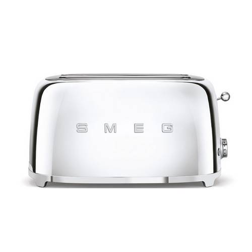 TOSTADOR SMEG TSF02SSEU CROMO 4 REBANAD