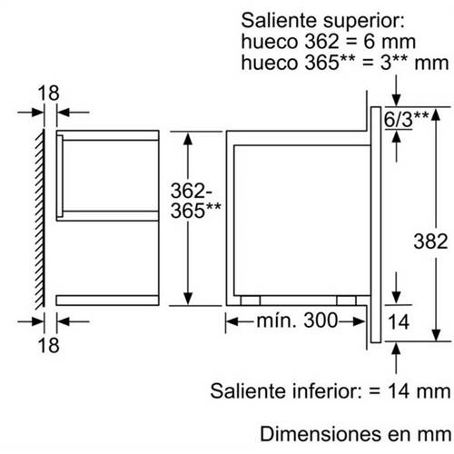 MICROONDAS BOSCH BFL634GS1 21L