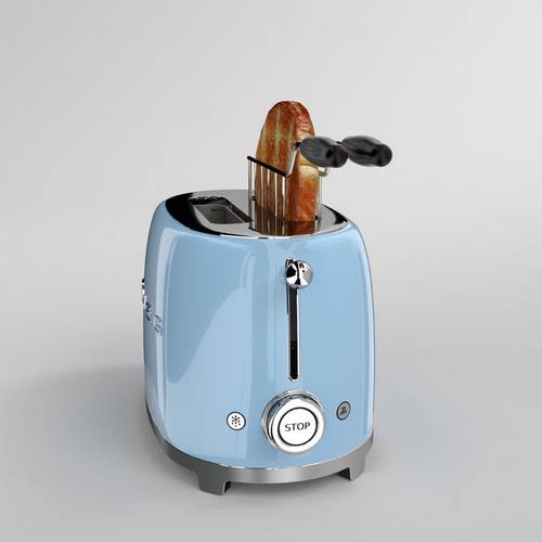 TOSTADOR SMEG TSF02PBEU AZUL CELES 4REB