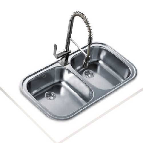 FREGADERO TEKA 10107028 STYLO 2C CES C/S/REB INOX