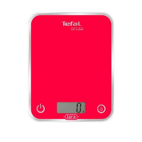 BALANZA TEFAL BC5003V2 COCINA OPTISS ROJA