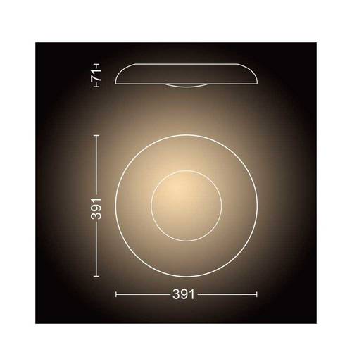 PLAFON PHILIPS 3261348P7 STILL HUE ALUM 1X32W