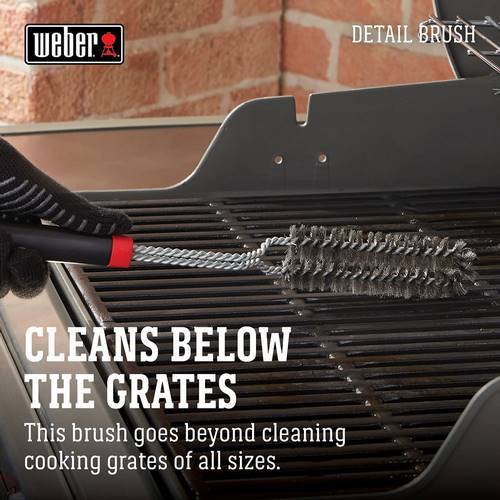 CEPILLO PARRILLA WEBER 45CM 6279