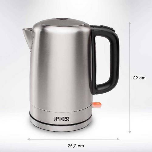 HERVIDOR PRINCESS 236001 INOX DELUXE 1,7L