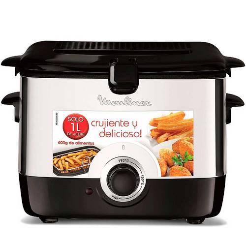 FREIDORA MOULINEX AF220010 1L MINIFRITO INOX