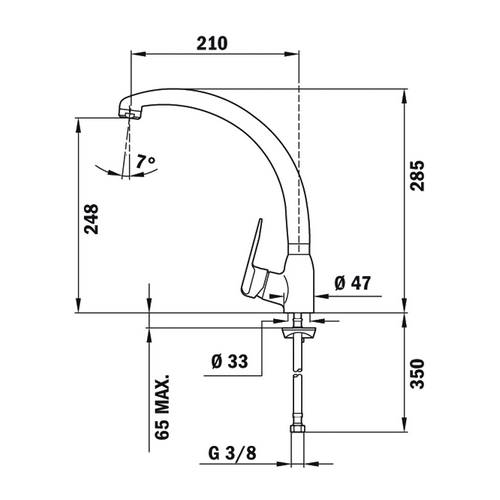 GRIFO TEKA 5391412 IN914
