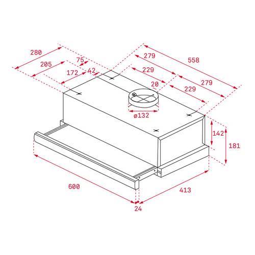 CAMPANA TEKA TL6310 INOX 40474250