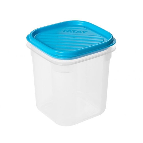 CONTENEDOR ALIM TATAY 0,7L AZUL 11603 CUADRADO