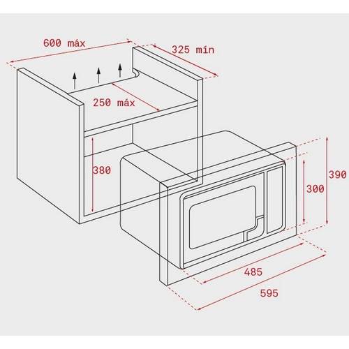MICROONDAS TEKA ML820BIS 40584200