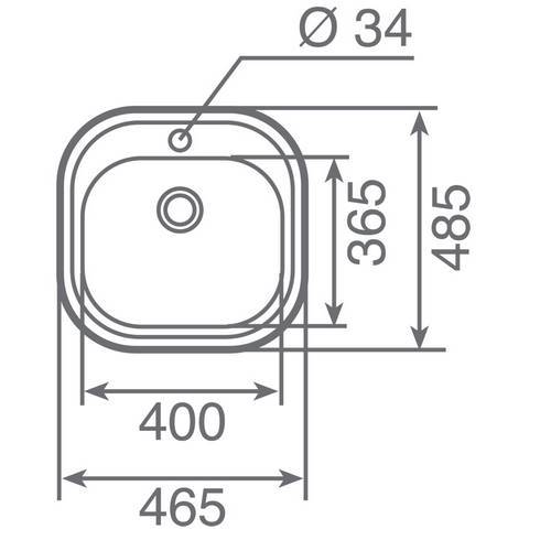 FREGADERO TEKA 10107017 STYLO 1C1E CEST C/REB