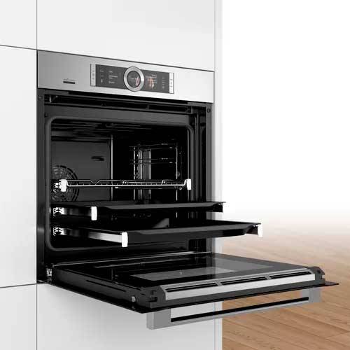 HORNO BOSCH HSG636XS6 COMBINADO VAPOR