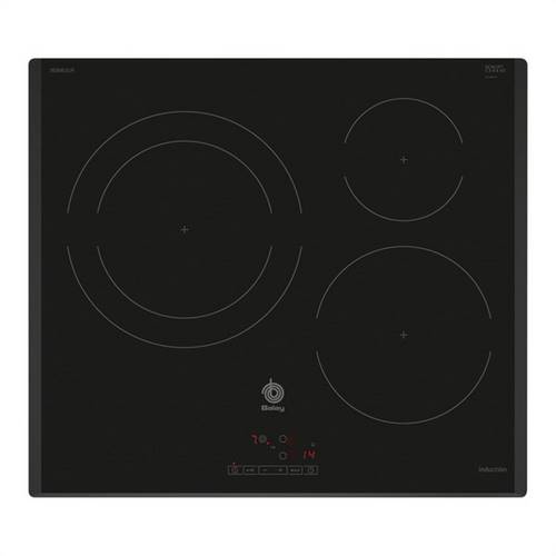 INDUCCION BALAY 3EB965LR 3ZONAS CRISTAL NEGRO