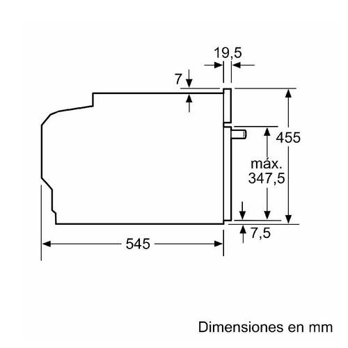 MICROONDAS SIEMENS CF634AGS1