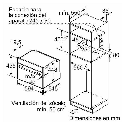 MICROONDAS SIEMENS CF634AGS1