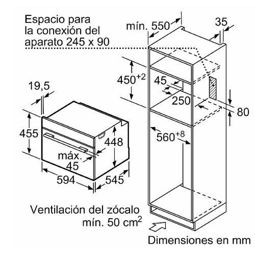 MICROONDAS SIEMENS CF634AGS1