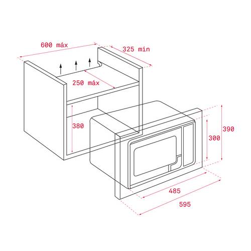 MICROONDAS TEKA MS620BIS 40584010
