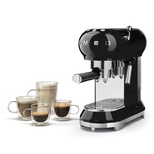CAFETERA SMEG ECF01BLEU ESPRESSO NEGRA