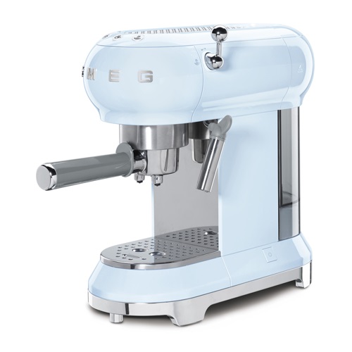 CAFETERA SMEG ECF01PBEU ESPRESSO AZUL