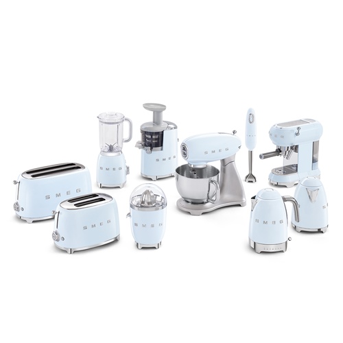 CAFETERA SMEG ECF01PBEU ESPRESSO AZUL