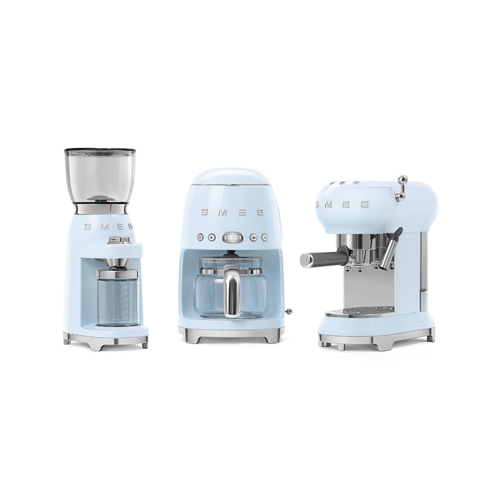 CAFETERA SMEG ECF01PBEU ESPRESSO AZUL