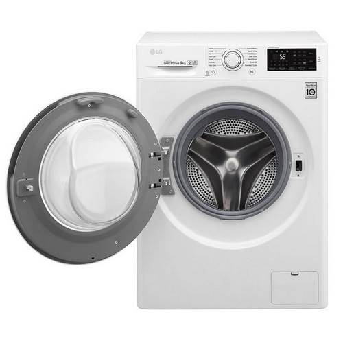 LAVADORA LG F4J6VN0W 9KG 1400RPM A+++ INVERTER