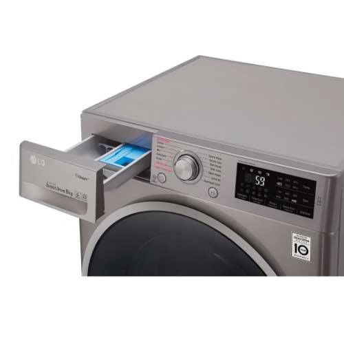 LAVADORA LG F4J6TY8S.AESQPES INOX 8KG 1400RPM A+++