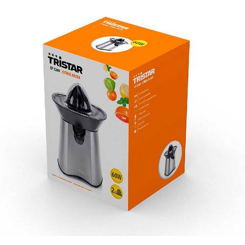 EXPRIMIDOR TRISTAR CP2269 60W 2 CONOS DE PRENSADO