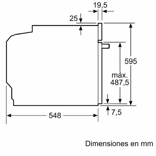 HORNO BALAY 3HB4331X0 60CM MULTIF AQUALISIS