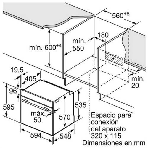 HORNO BALAY 3HB433CX0 60CM MULTIF AQUALISIS
